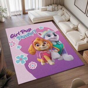 Alternative view of Paw Patrol – Girl Pup Power – Everest und Skye Teppich - TOK