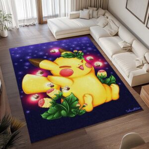 Alternative view of Pikachu 4 Teppich - TOK