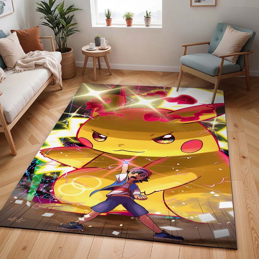 Pikachu Detektiv 3 Teppich - TOK