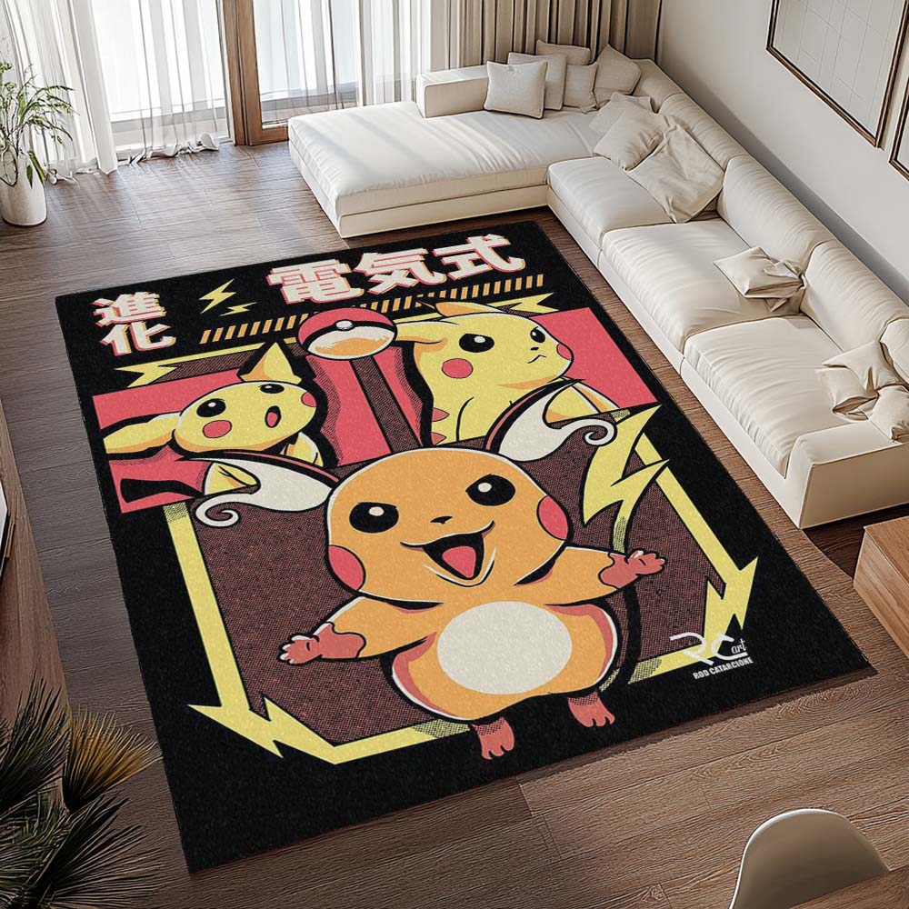 Pikachu – Elektro-Entwicklung Teppich - TOK – Bild 2