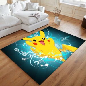 Alternative view of Pikachu Glücklich 1001 Teppich - TOK