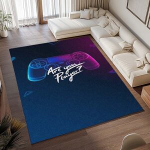 Alternative view of PlayStation – Bist du Spieler? Teppich - TOK