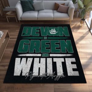 Alternative view of Plymouth Argyle FC Championship 09 Teppich