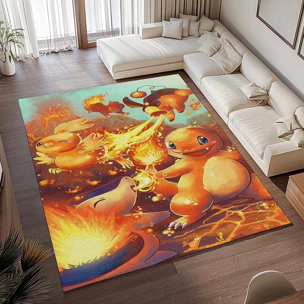 Pokémon Glumanda - Pokemon Charmander Teppich - TOK – Bild 2