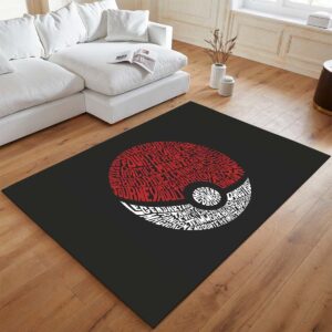Alternative view of Pokémon Pikachu Ball Teppich - TOK
