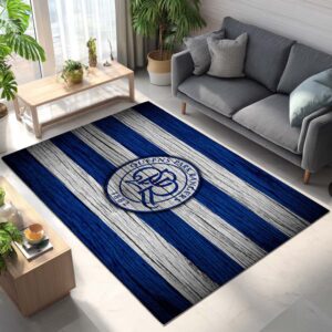Alternative view of Queens Park Rangers QPR FC EFL Championship Holz Teppich