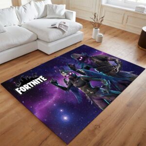 Alternative view of Raven Skin Fortnite 02 Teppich - TOK