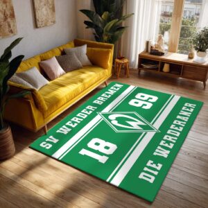Alternative view of SV Werder Bremen - Werder Bremen Teppich 07 - Teppich für Fans