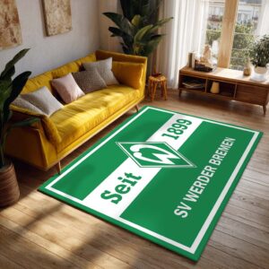 Alternative view of SV Werder Bremen - Werder Bremen Teppich 06 - Teppich für Fans