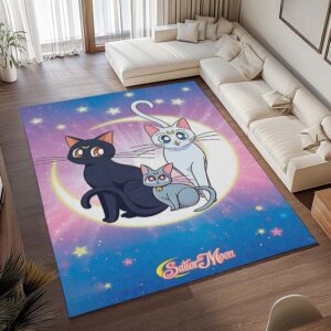 Alternative view of Sailor Moon – Bunny Tsukino und Freunde 2 Teppich - TOK