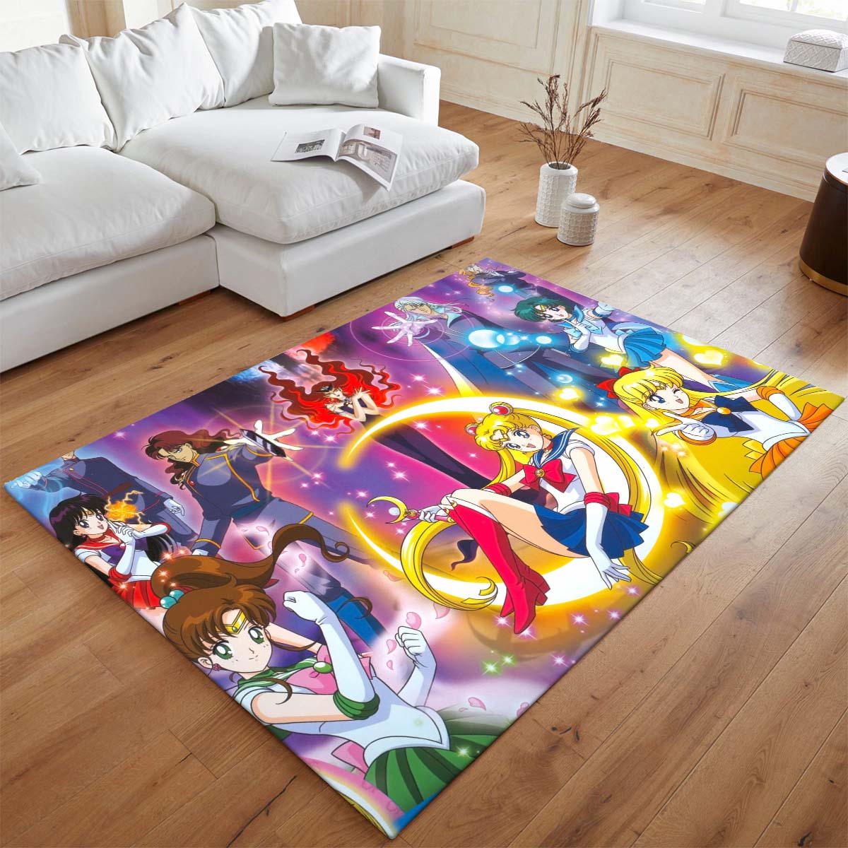Sailor Moon – Bunny Tsukino und Freunde 4 Teppich - TOK – Bild 2