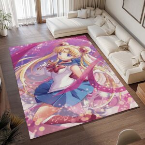 Alternative view of Sailor Moon – Bunny Tsukino – Prinzessin Serenity 13 Teppich - TOK