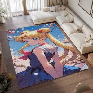Alternative view of Sailor Moon – Bunny Tsukino – Prinzessin Serenity 20 Teppich - TOK