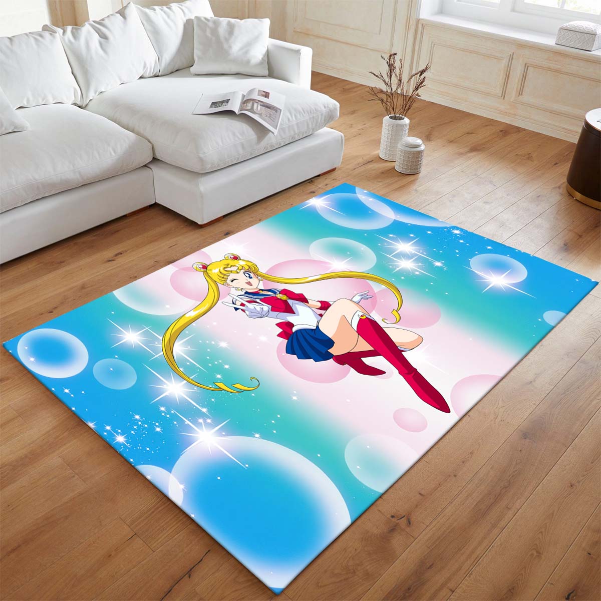 Sailor Moon – Bunny Tsukino Prinzessin Serenity 4 Teppich - TOK – Bild 2
