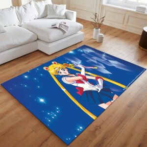 Alternative view of Sailor Moon – Bunny Tsukino Prinzessin Serenity 7 Teppich - TOK
