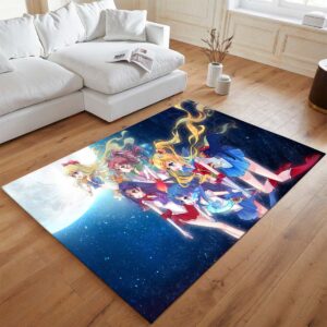 Alternative view of Sailor Moon – Team 3 Teppich - TOK