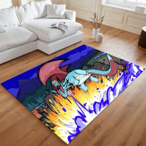 Alternative view of Brutalanda Pokémon  - Salamence Pokemon 3 Teppich - TOK