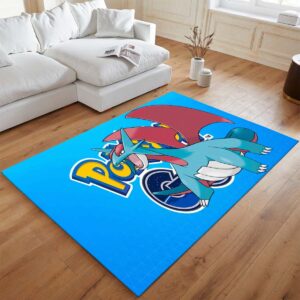Alternative view of Brutalanda Pokémon - Salamence Pokemon Teppich - TOK