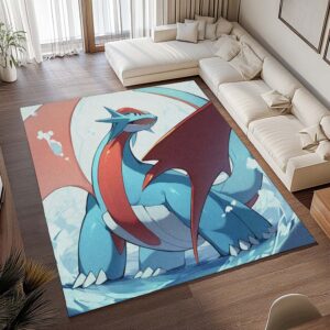 Alternative view of Brutalanda Pokémon  - Salamence Pokemon 6 Teppich - TOK