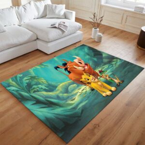 Alternative view of Simba – Der König der Löwen – Charaktere 01 Teppich - TOK