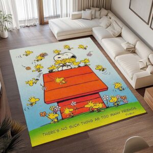 Alternative view of Snoopy – Beagle-Umarmung Teppich - TOK