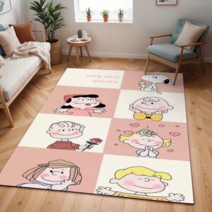 Snoopy – Die Peanuts – Charaktere 7 Teppich - TOK