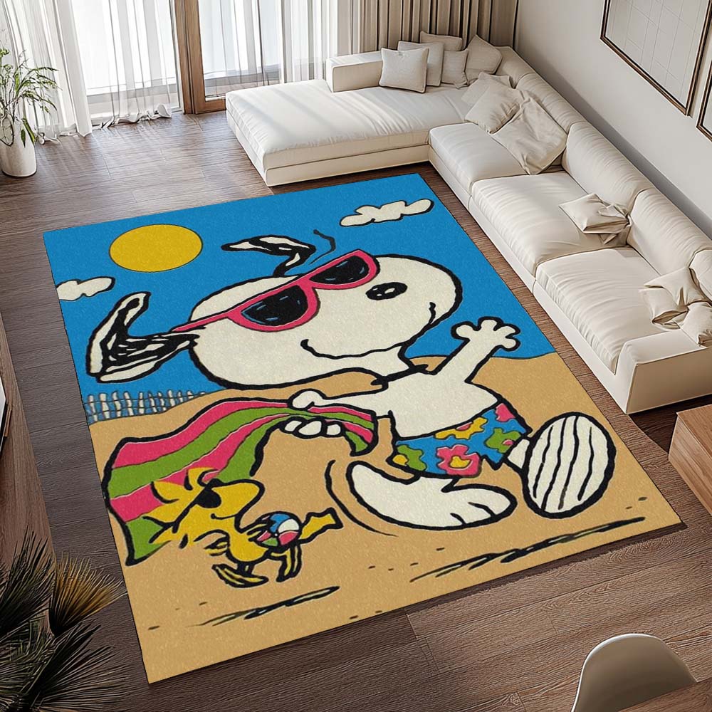 Snoopy und Woodstock – Sommer-Spaß Teppich - TOK – Bild 2