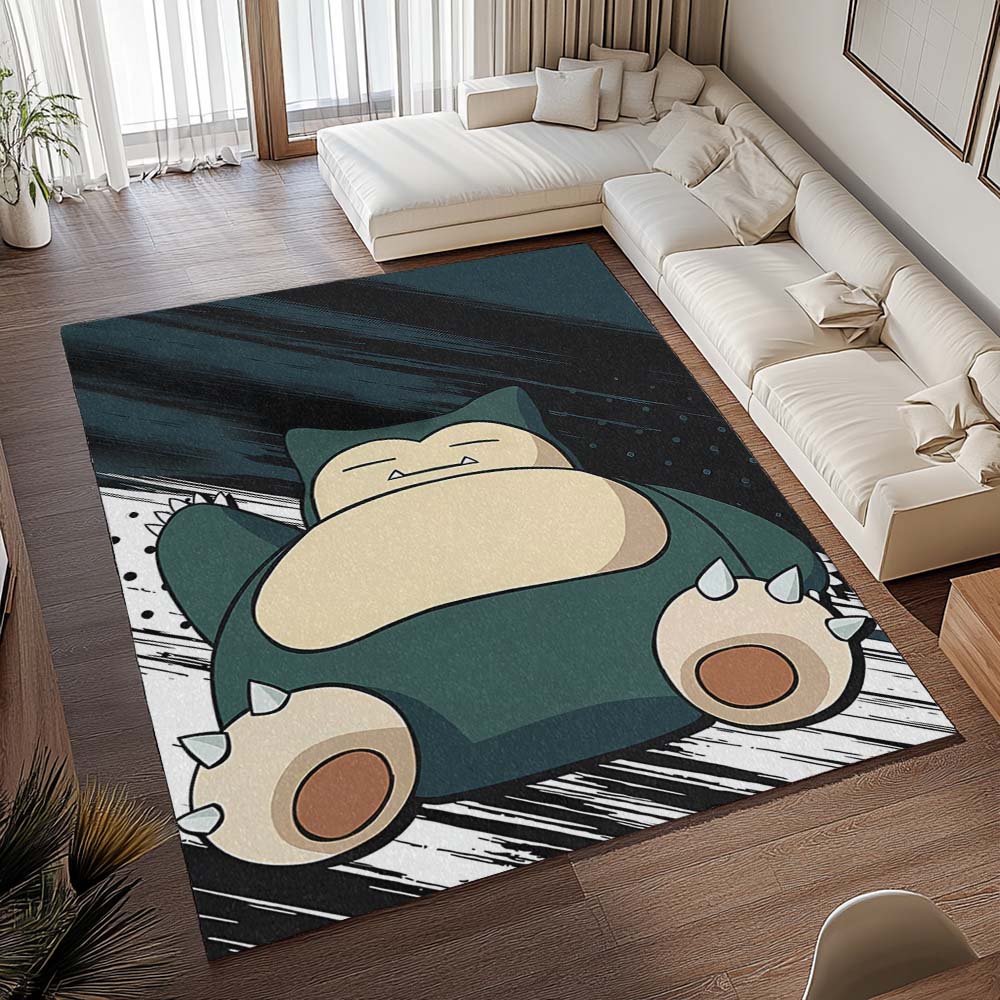 Relaxo Pokémon - Snorlax Pokemon 2 Teppich - TOK – Bild 2