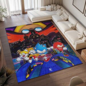 Alternative view of Sonic the Hedgehog 11 Teppich - TOK