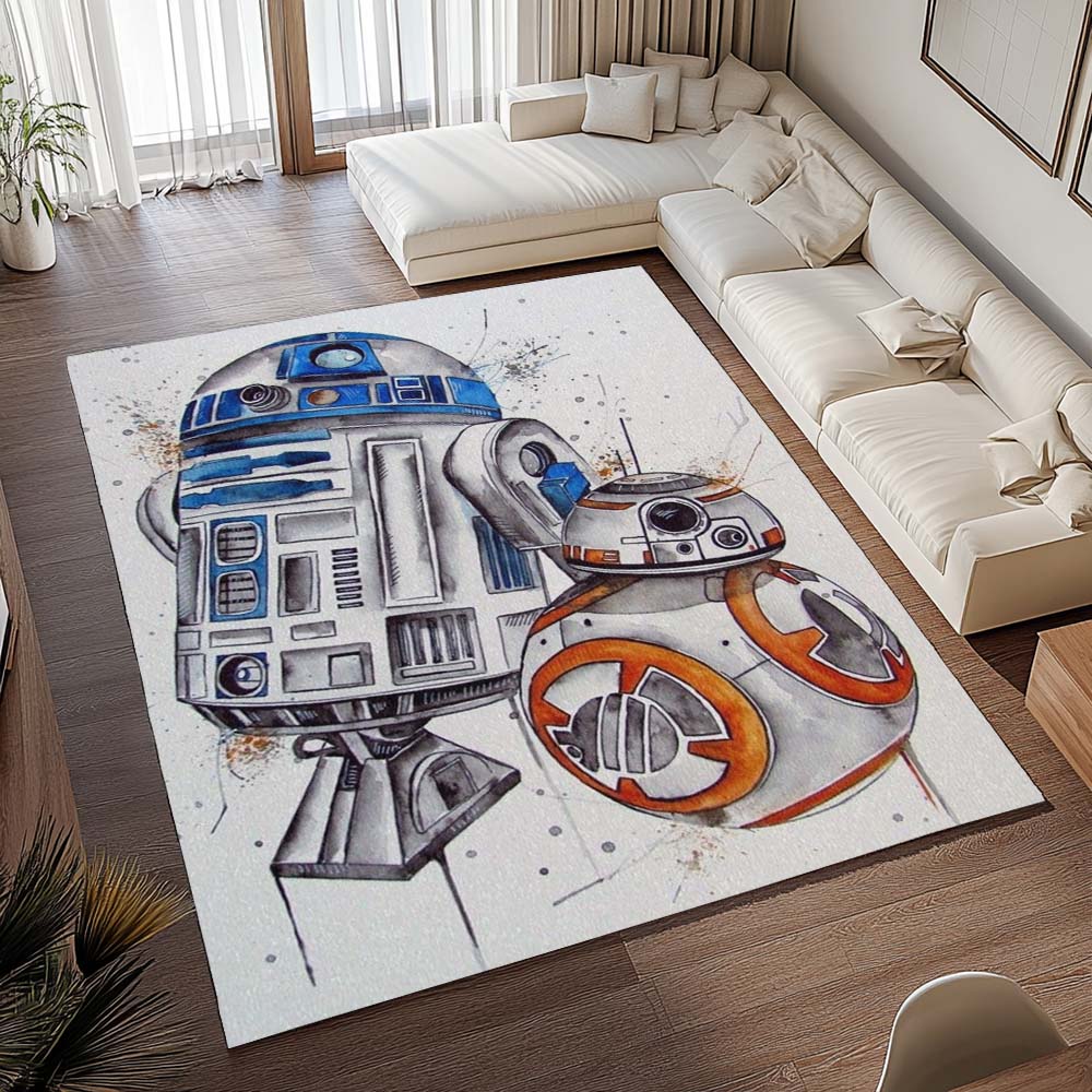 Raumschiff Star Wars Roboter Teppich - TOK – Bild 2