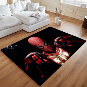 Alternative view of Spider-Man Dunkler Hintergrund Teppich - TOK