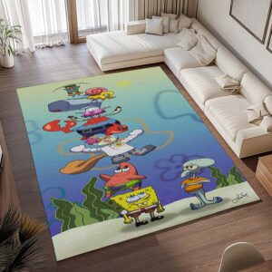 Alternative view of SpongeBob Schwammkopf – Charaktere 12 Teppich - TOK
