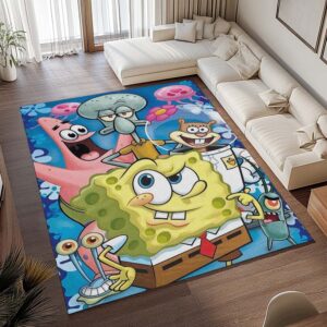 Alternative view of SpongeBob Schwammkopf – Charaktere 40 Teppich - TOK