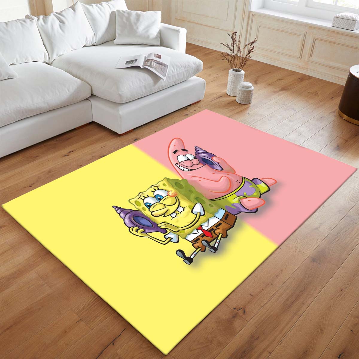 SpongeBob und Patrick Star – SpongeBob Schwammkopf 4 Teppich - TOK – Bild 2