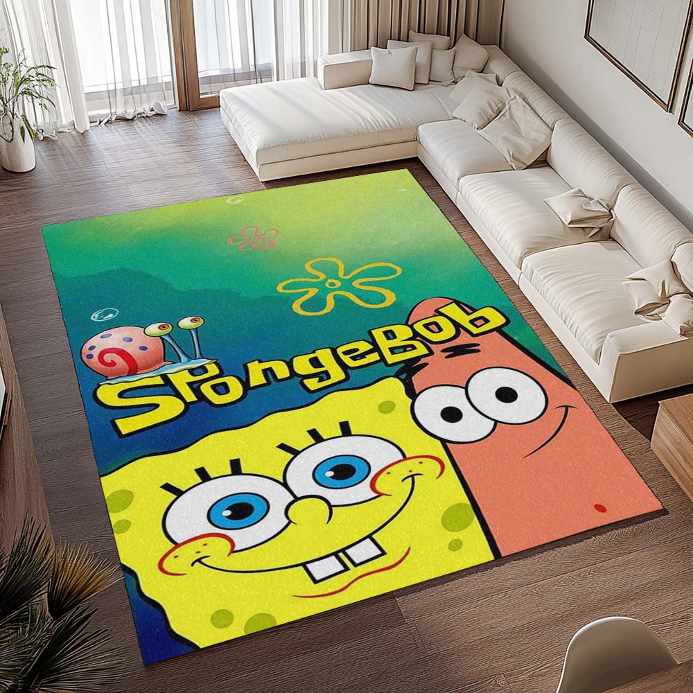 SpongeBob und Patrick Star – SpongeBob Schwammkopf 5 Teppich - TOK – Bild 2