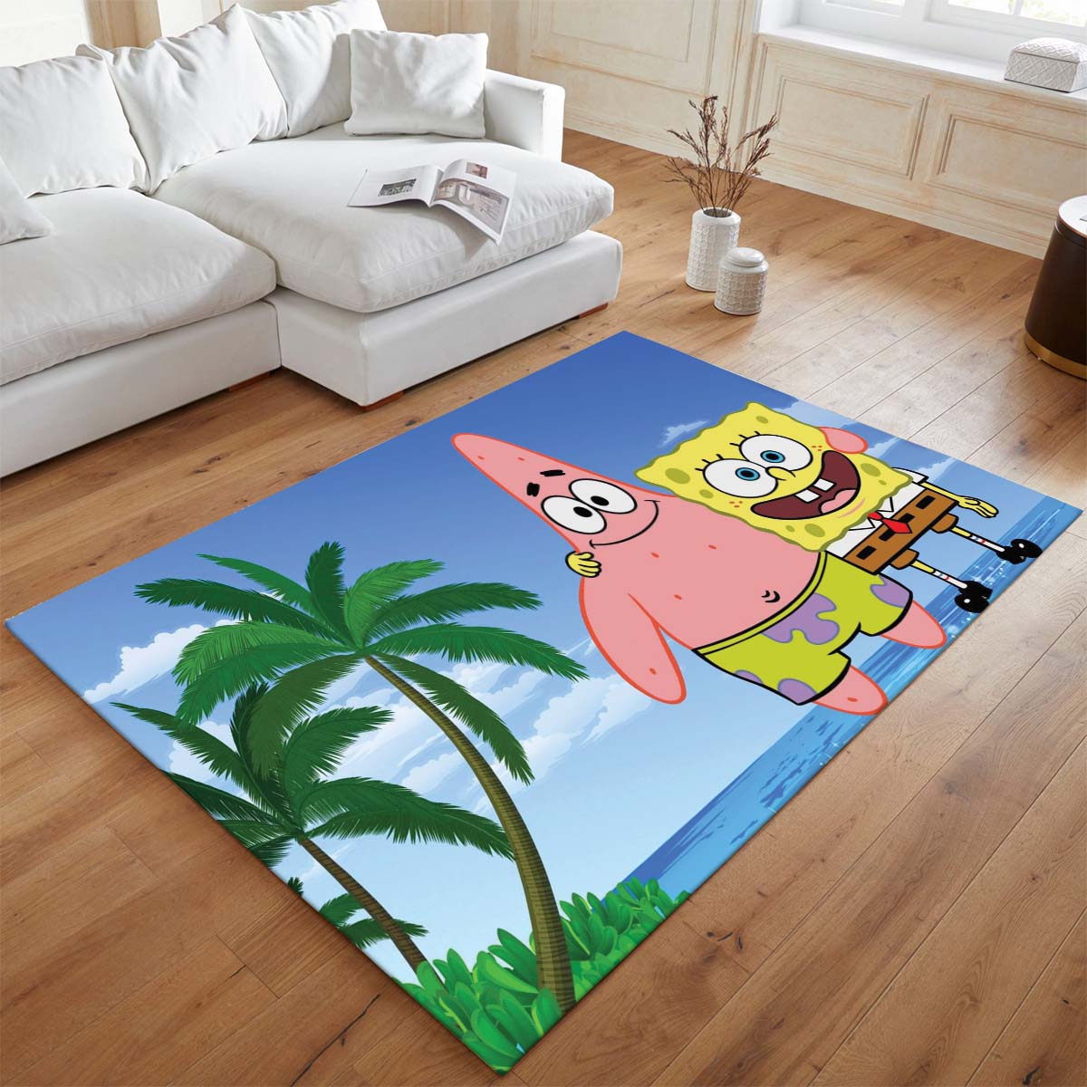 SpongeBob und Patrick Star – SpongeBob Schwammkopf Teppich - TOK – Bild 2