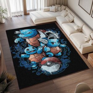 Alternative view of Schiggy – Wasser-Pokémon Teppich - TOK