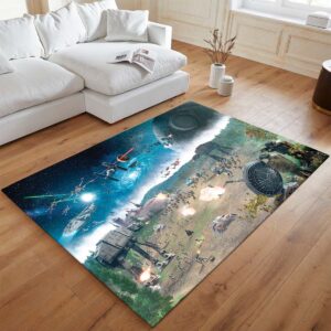Alternative view of Star Wars Schlachtfeld 1 Teppich - TOK