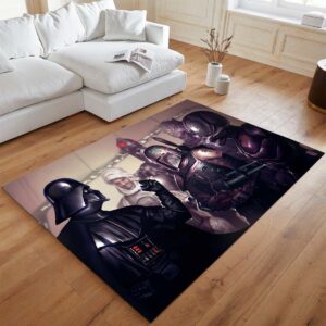 Alternative view of Star Wars Kopfgeldjäger Teppich - TOK