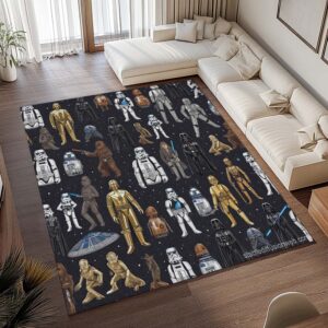Alternative view of Star Wars Charaktere Teppich - TOK
