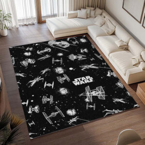 Alternative view of Star Wars Weltraum Teppich - TOK
