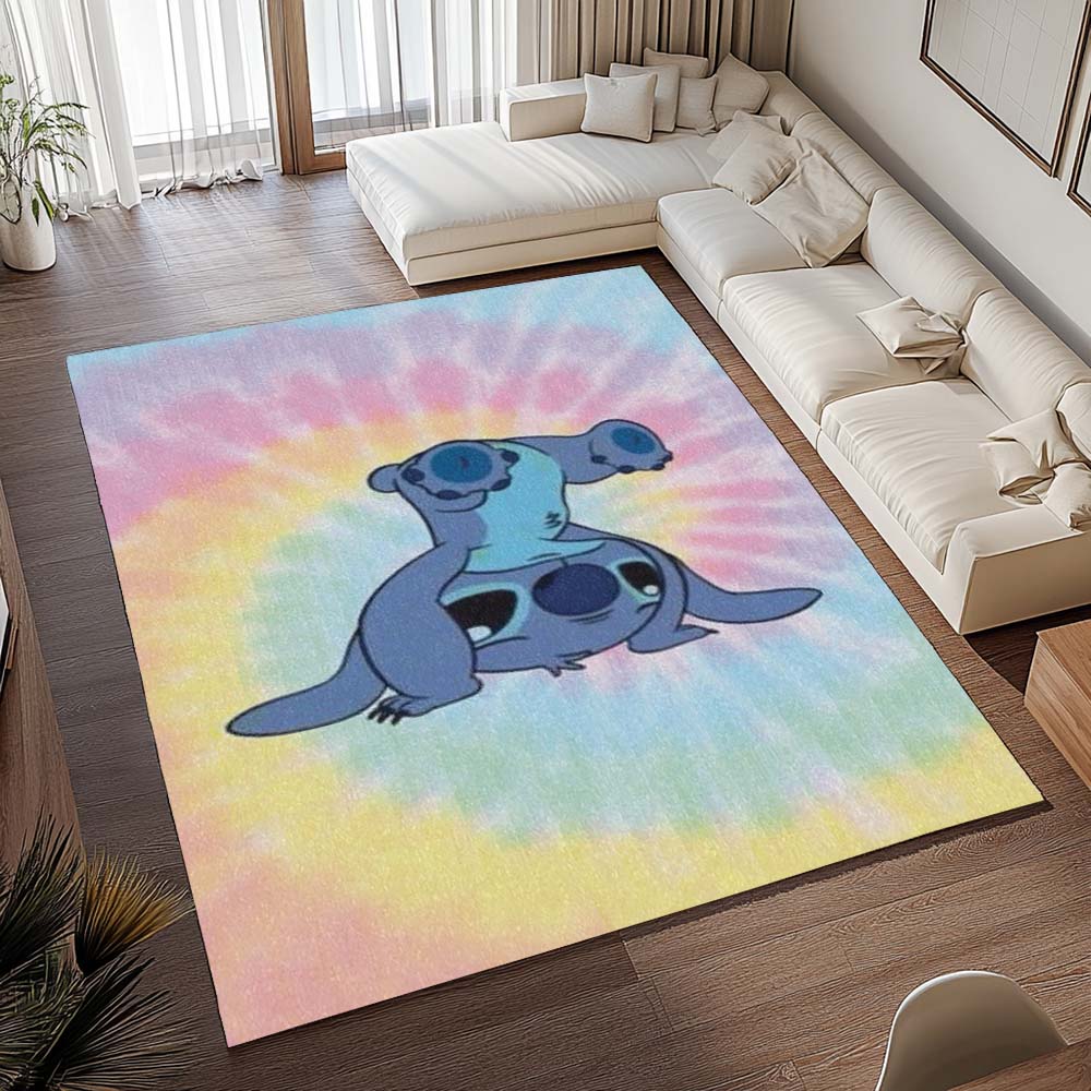 Stitch Bunter Hintergrund Teppich - TOK – Bild 2