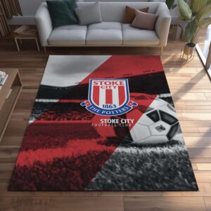 Alternative view of Stoke City FC EFL Championship 06 Teppich