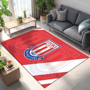 Alternative view of Stoke City FC EFL Championship 07 Teppich