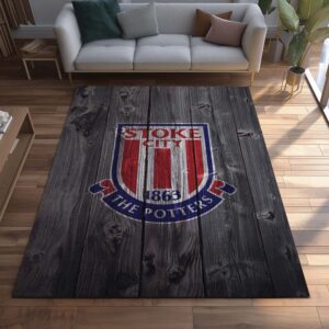 Alternative view of Stoke City FC EFL Championship 27 Teppich