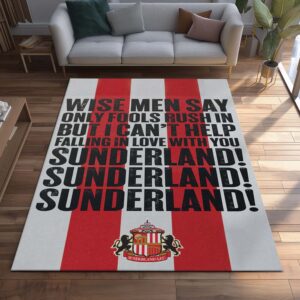 Alternative view of Sunderland A.F.C FC EFL Championship 17 Teppich