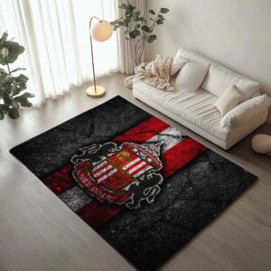 Sunderland A.F.C FC EFL Championship Risswand-Effekt Teppich