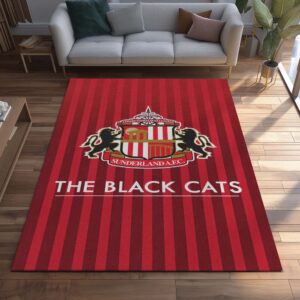 Alternative view of Sunderland A.F.C FC EFL Championship The Black Cats Teppich