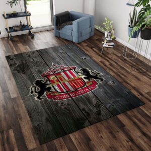 Sunderland A.F.C FC EFL Championship Holzoptik Teppich