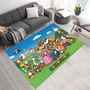 Super Mario – Charaktere 14 Teppich - TOK